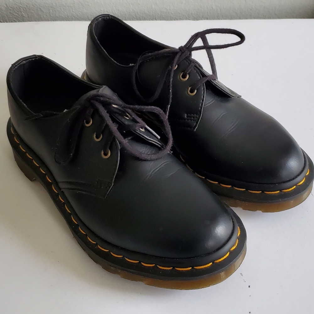 Dr. Martens New Vegan leather 1461 3 eye Oxford Black Women's UK4 US6